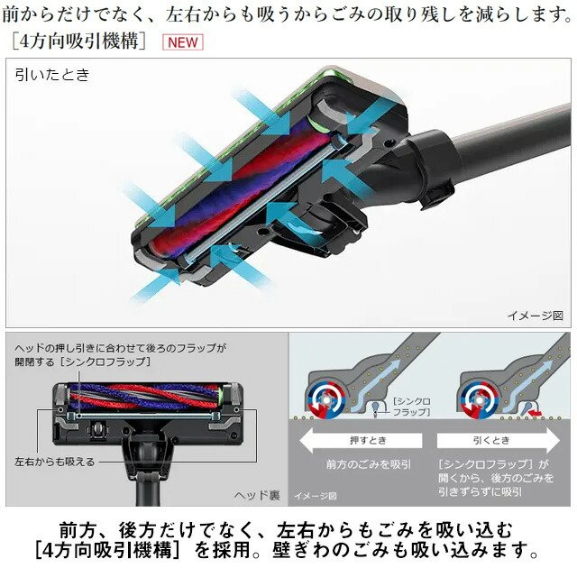 楽天市場】[PKV-BK50P-C] スティッククリーナー（コードレス式）かる