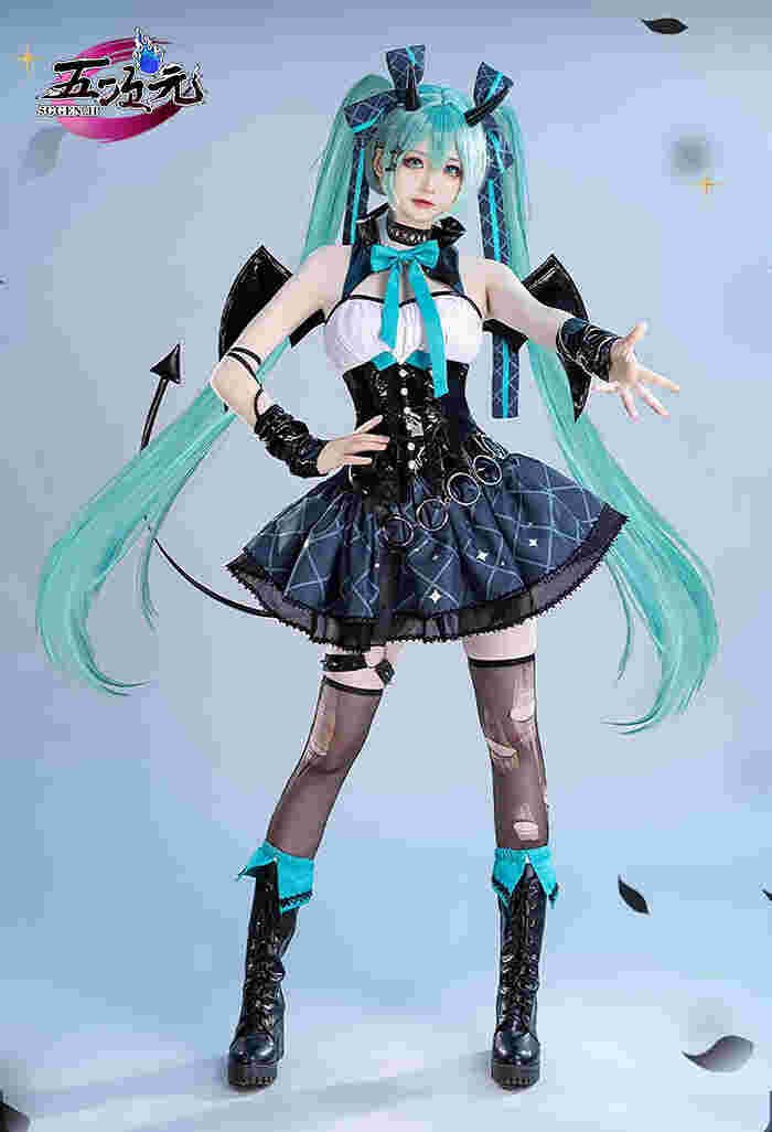 五次元 ボーカロイド コスプレ 初音ミク 雪ミク2023 ウィッグ