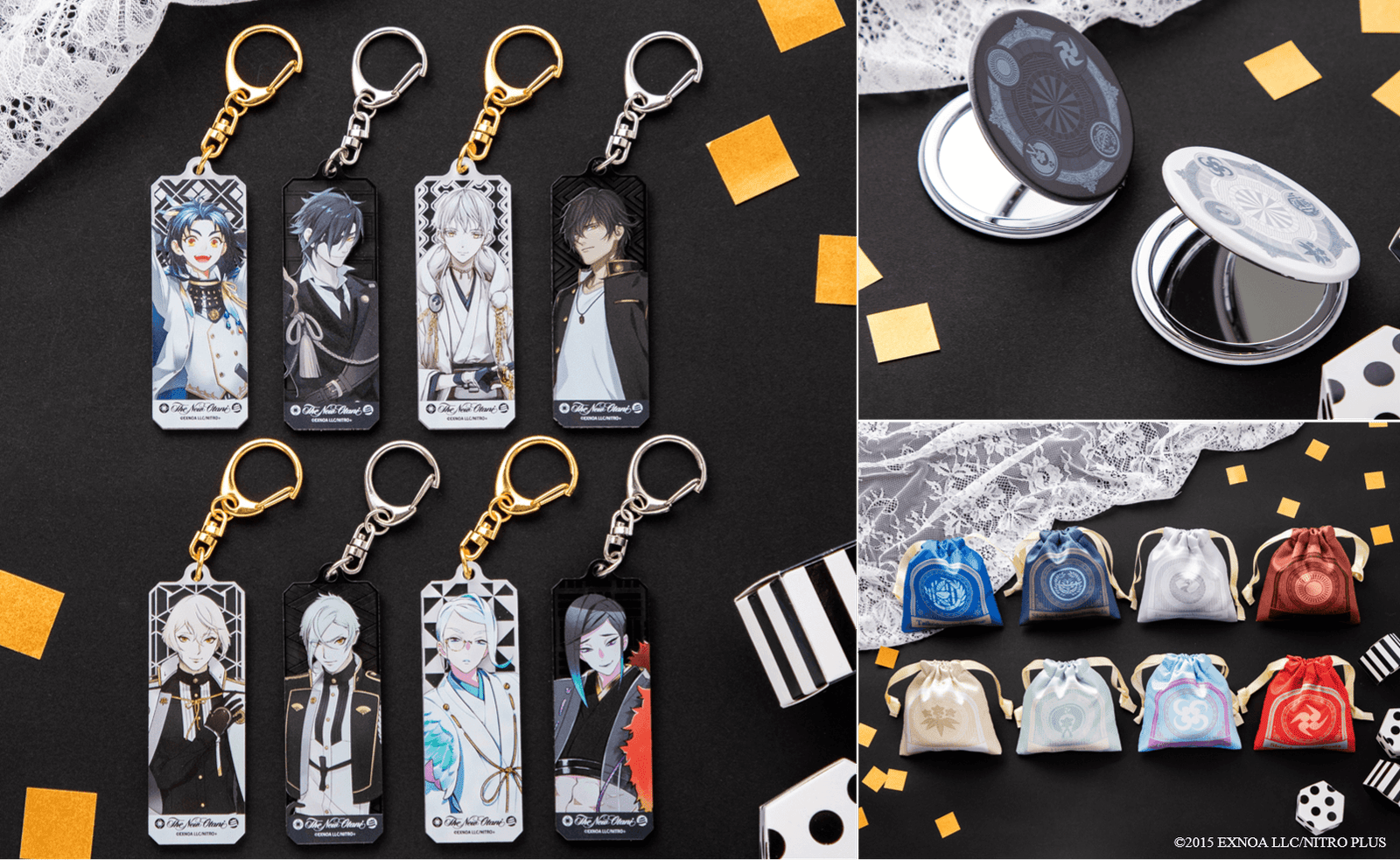 刀剣乱舞ONLINE」アフタヌーンティーで販売のオリジナルグッズを一挙大