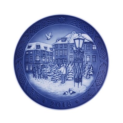 イヤープレート2018年版 / 平成30年|ロイヤル コペンハーゲン 公式