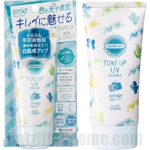 Biore UV Aqua Rich Tone Up Essence SPF50+ | RatzillaCosme