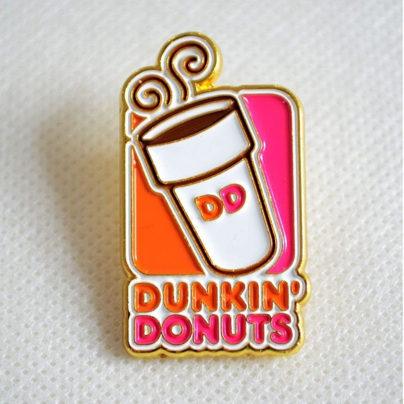 ピンバッジ ダンキンドーナツ Dunkin' Donuts アメリカン | ワッペン