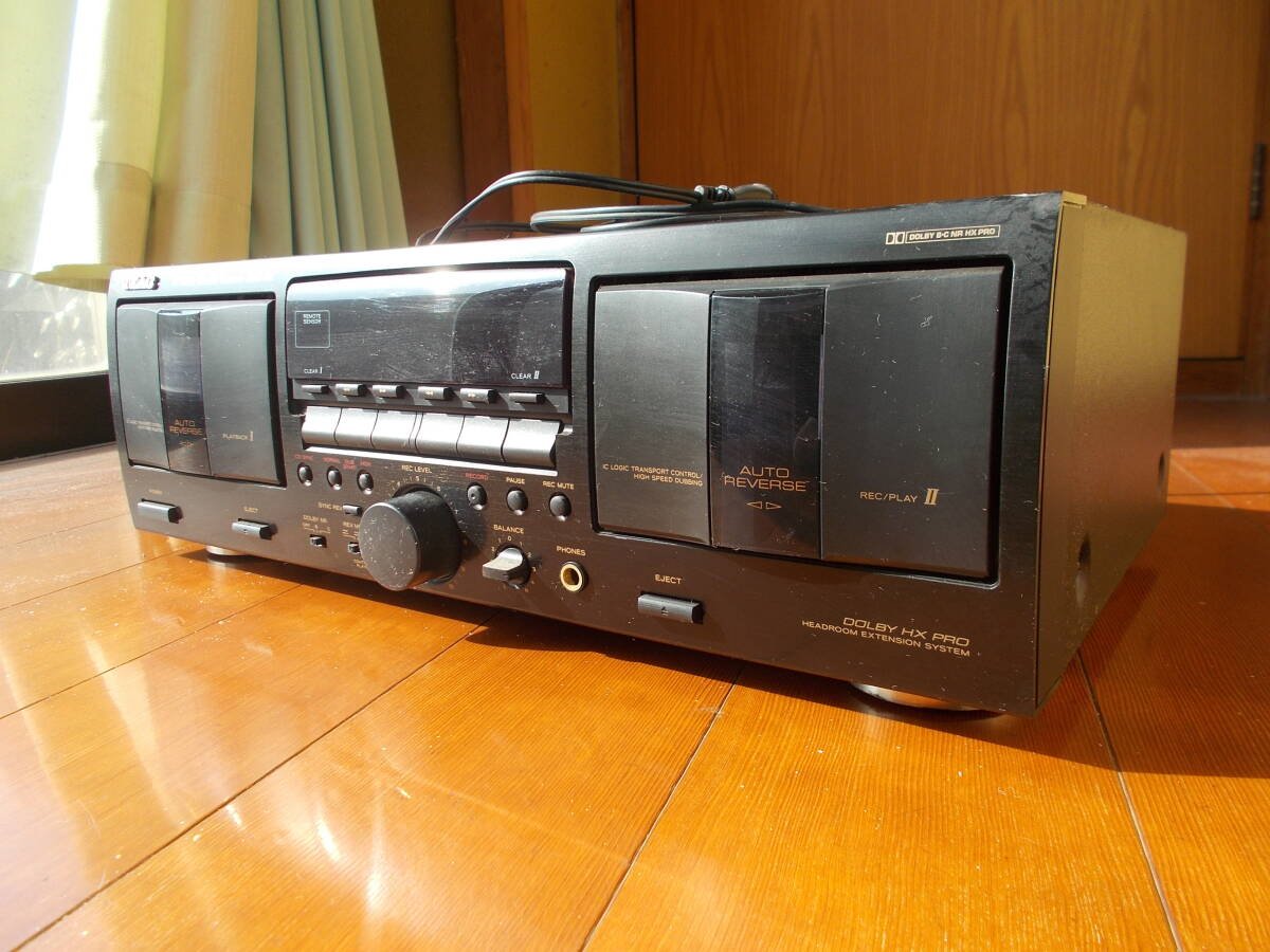 Yahoo!オークション -「teac ダブルカセットデッキ」の落札相場・落札価格