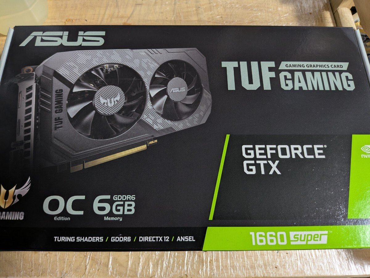 ASUS TUF Gaming GTX 1660 Super ジャンク TUF-GTX1660S-6G-GAMING