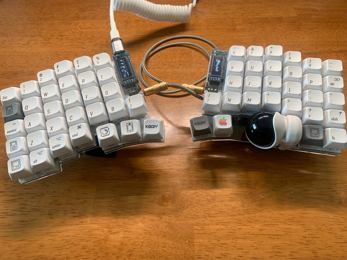 キーボードを組み立てるときのメモ (Keyball61) - どこにでもいるSEの