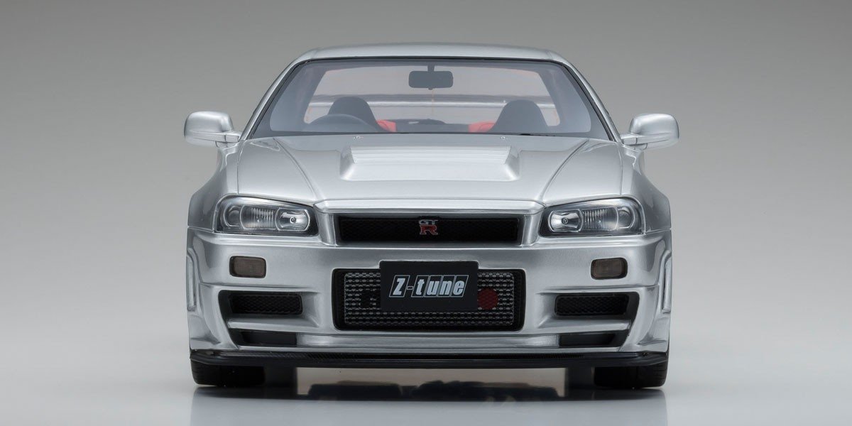 1/12 Kyosho Nissan R34 GTR GT-R Nismo Z-tune Ztune (Silver) Resin