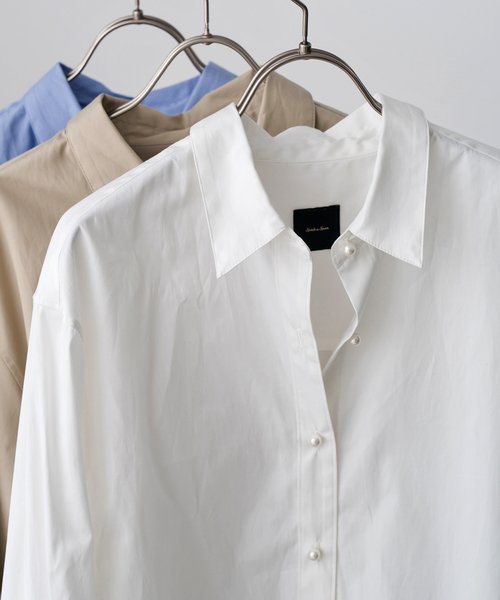 セール】パールボタンシャツ（シャツ/ブラウス）｜Spick & Span