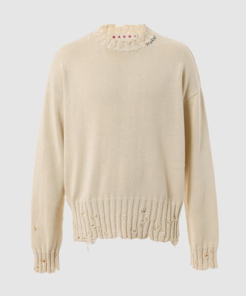 MARNI（マルニ）の「UNFINISHED KNIT / コットンニット（ニット