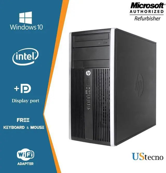 Refurbished: HP Compaq Pro 6300 Tower Computer Intel Core i5 3470