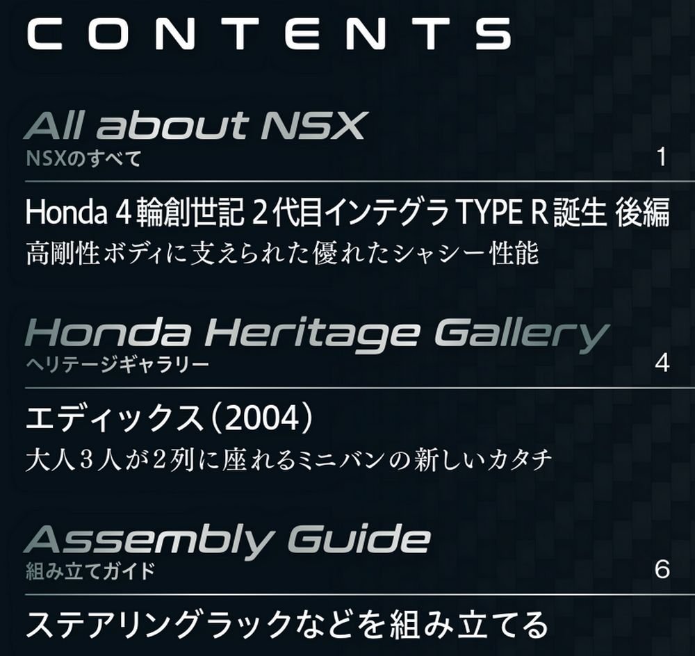 Honda NSX 83号 | デアゴスティーニ公式