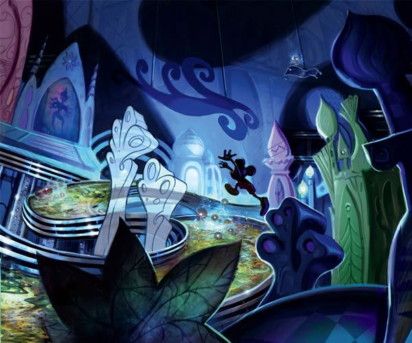 エピックミッキーの美しいアートワークが収録された「The Art of Epic