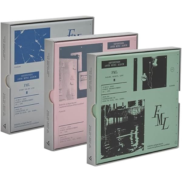 Seventeen 'Heng:garae' 7th Mini Album 4 Version Set CD+Book+