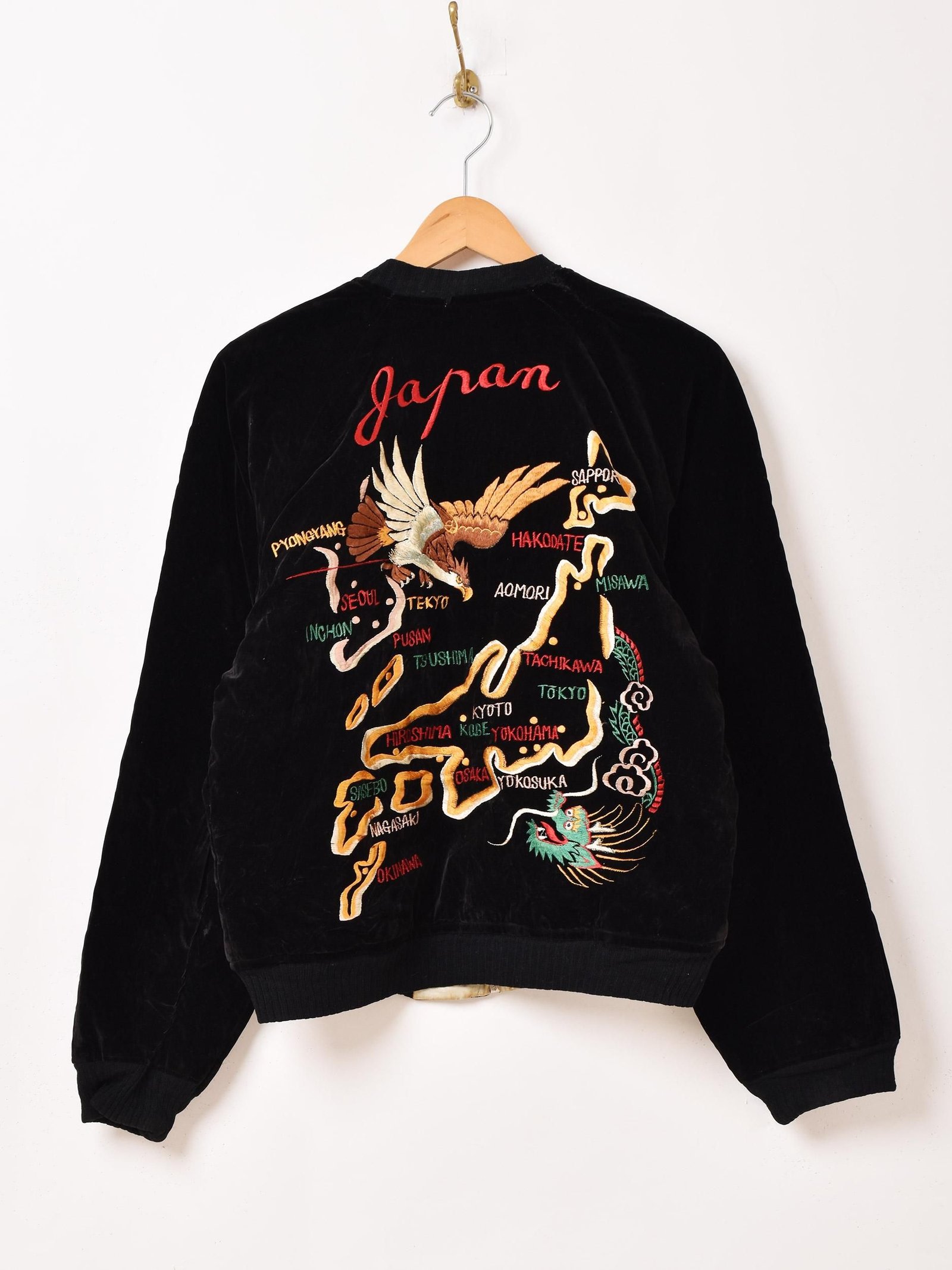 50's Souvenir Jacket | スカジャン - 古着屋グレープフルーツ ムーン