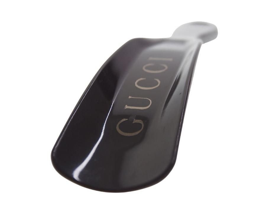 グッチ ノベルティ くつべら 靴ベラ シューホーン ロゴ入り フック穴