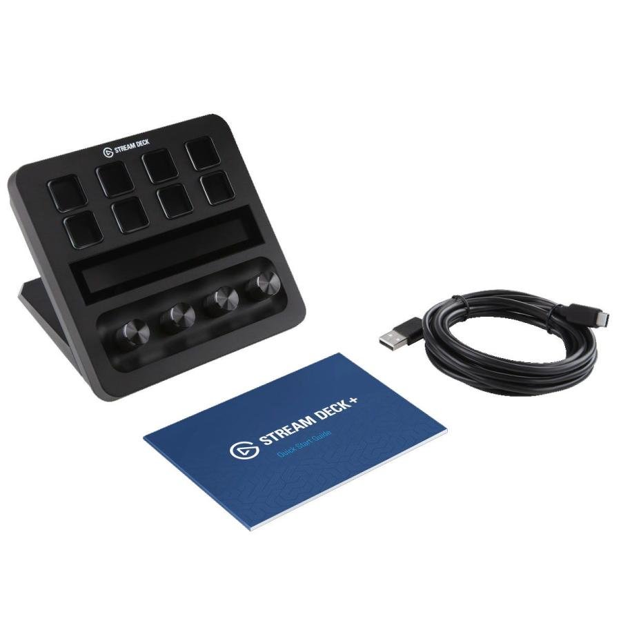 elgato(エルガト) ストリームデック プラス ダイヤル タッチパネル付き