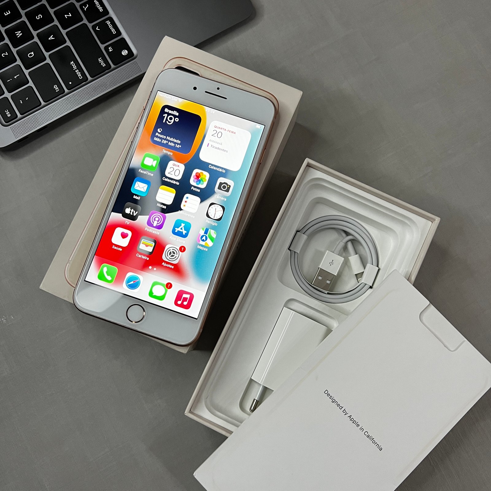 iPhone 8 Plus 64GB ROSE GOLD (seminovo) – LS