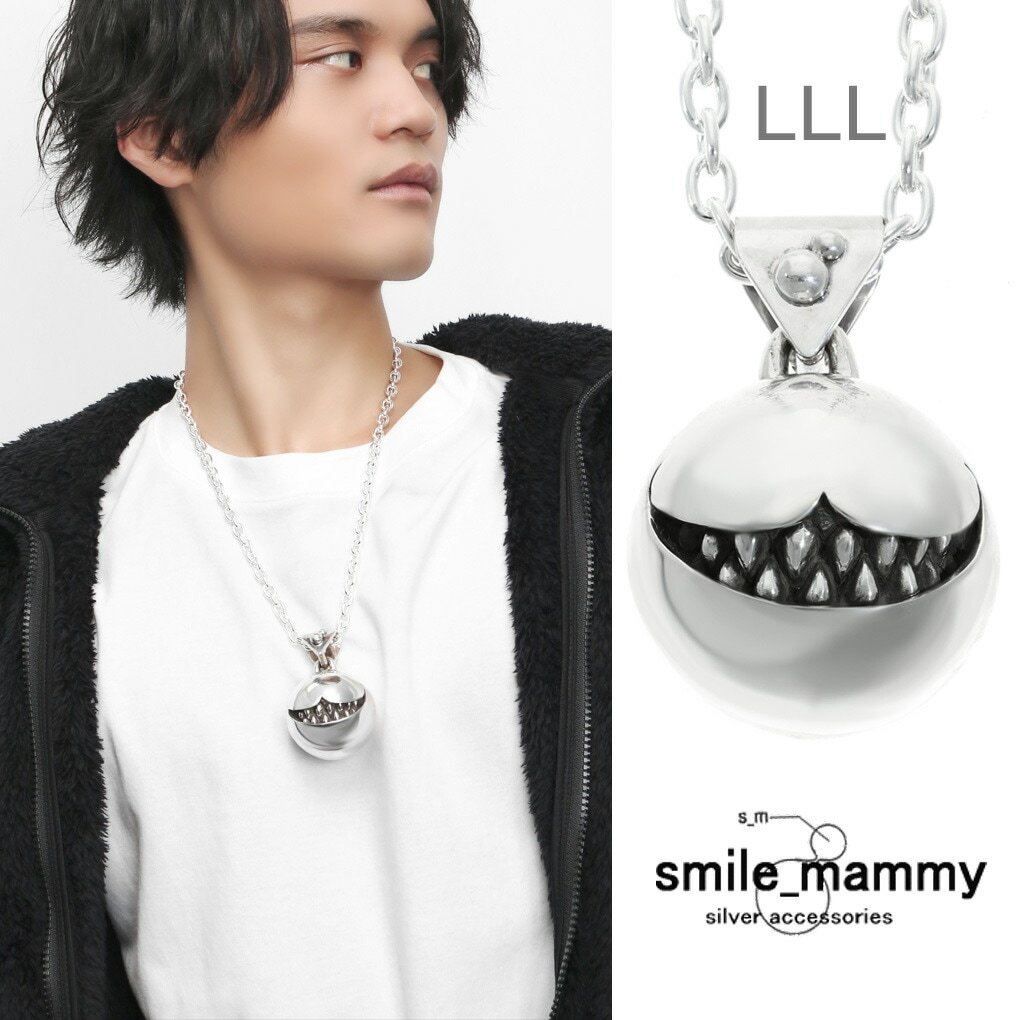 smile_mammy チェシャ猫 スマイルボール LLL ネックレス ペンダント