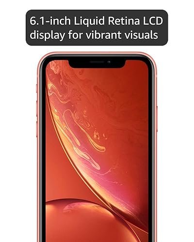 Amazon.com: Apple iPhone XR, 64GB, Coral - Unlocked (Renewed