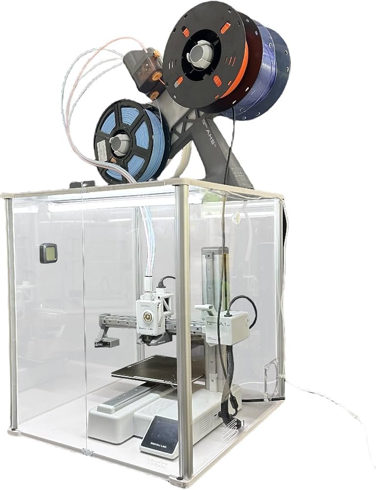 Amazon.co.jp: FNATR 3Dプリンターエンクロージャー、Bambu Lab A1