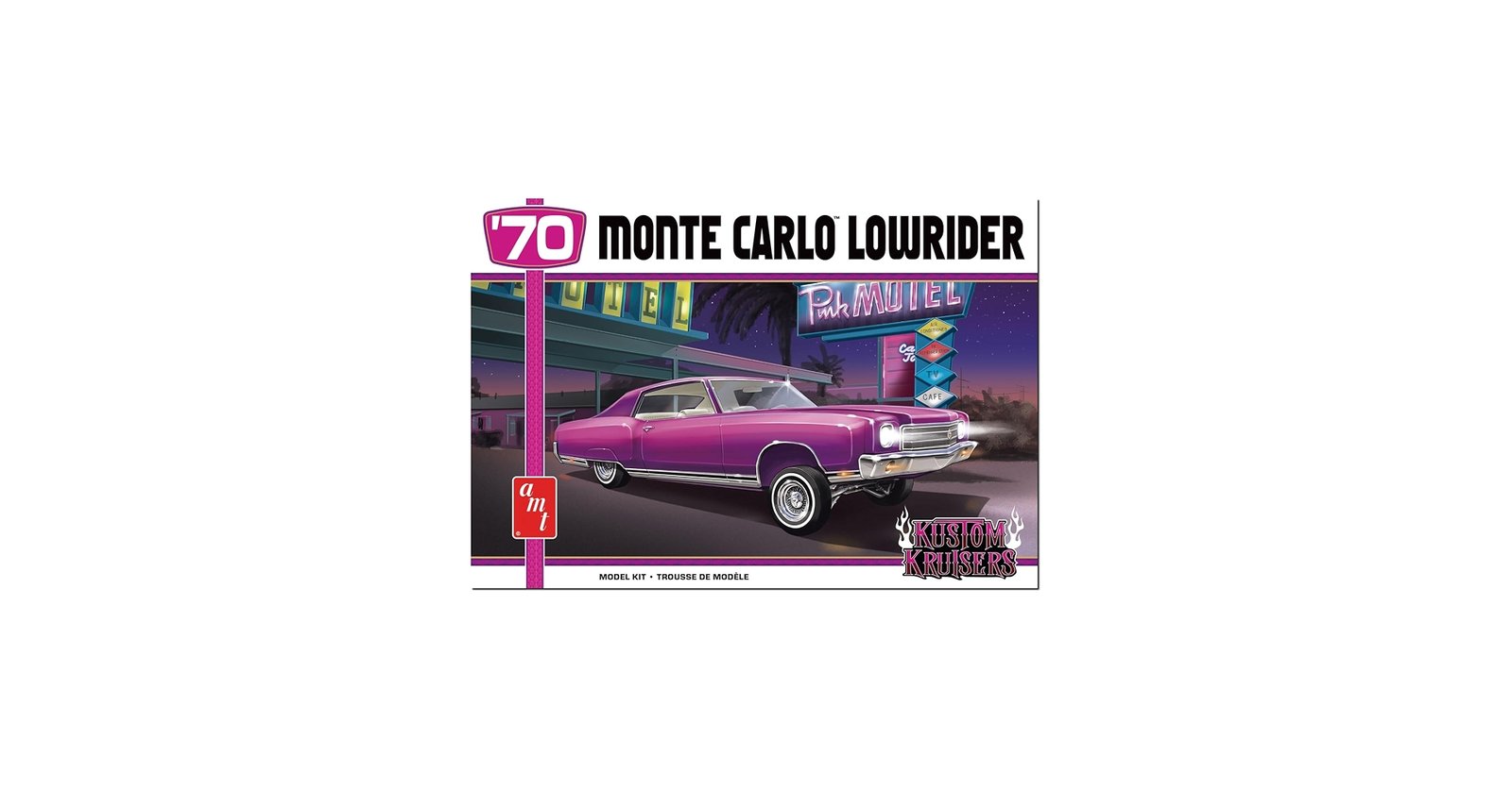 Amazon.com: AMT 1970 Chevy Monte Carlo Lowrider 1:25 Scale Model