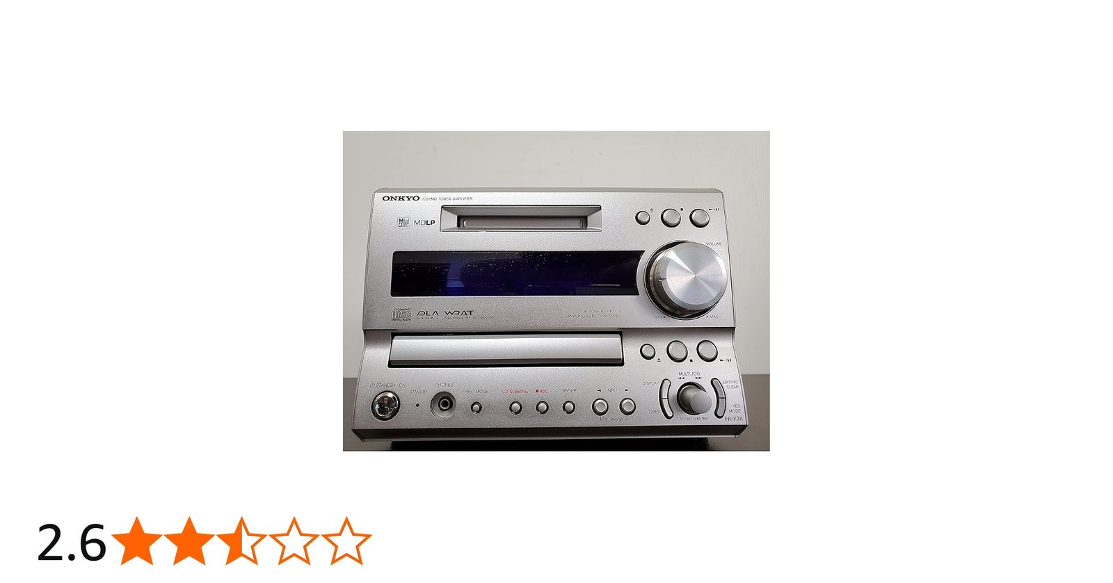 Amazon | ONKYO オンキョー FR-X7A CD/MDチューナーアンプ