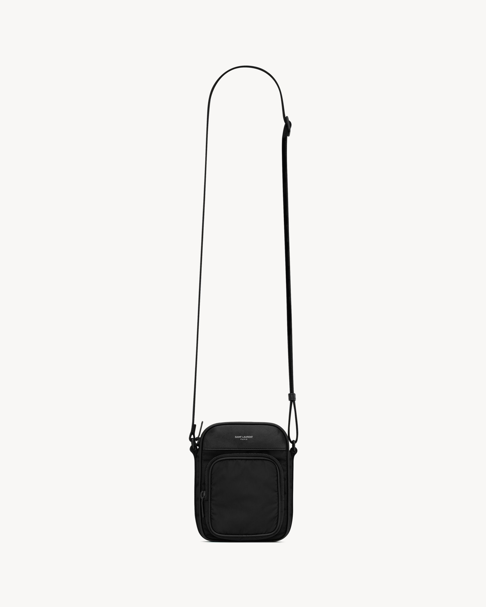 シティ SAINT LAURENT ミニ カメラバッグ（ナイロン） ブラック