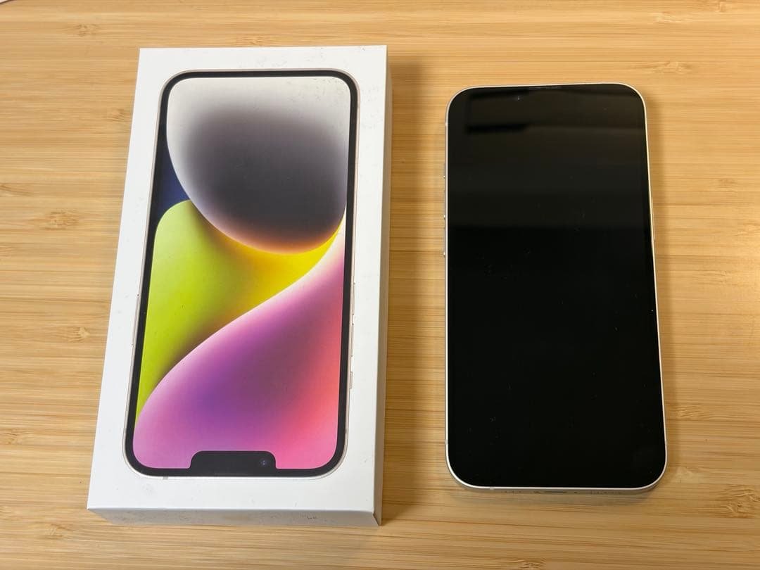 iPhone14 512GB スターライト 白 SIMフリー 動作確認済 iPhone 14 512GB - スターライト（SIMフリー）[整備済製品] - Apple