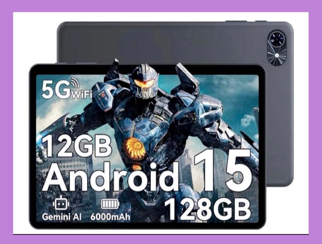 新登場【タブレット✨Android15】10インチ　Wi-Fiモデル 128GB アンドロイド（Android） ＼1000円OFFクーポン／【Android15モデル