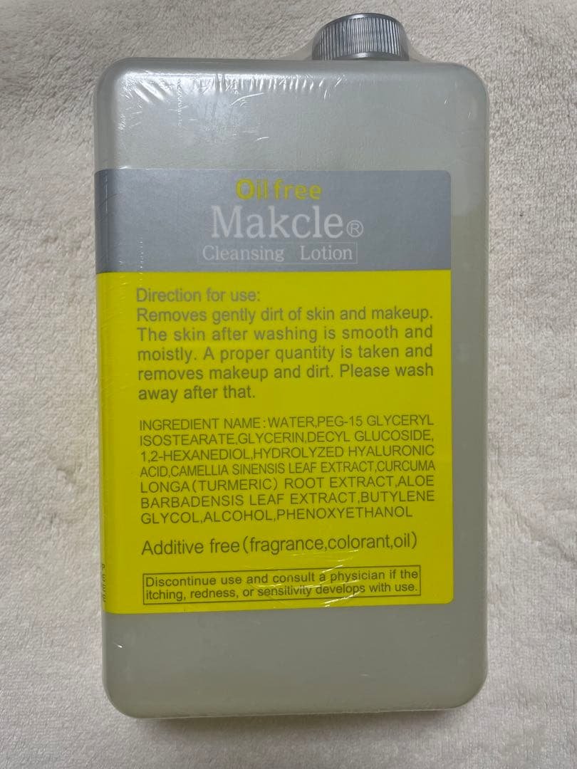 Makcle オイルフリー クレンジングローション Makcle オイルフリー クレンジングローション Makcle オイルフリー