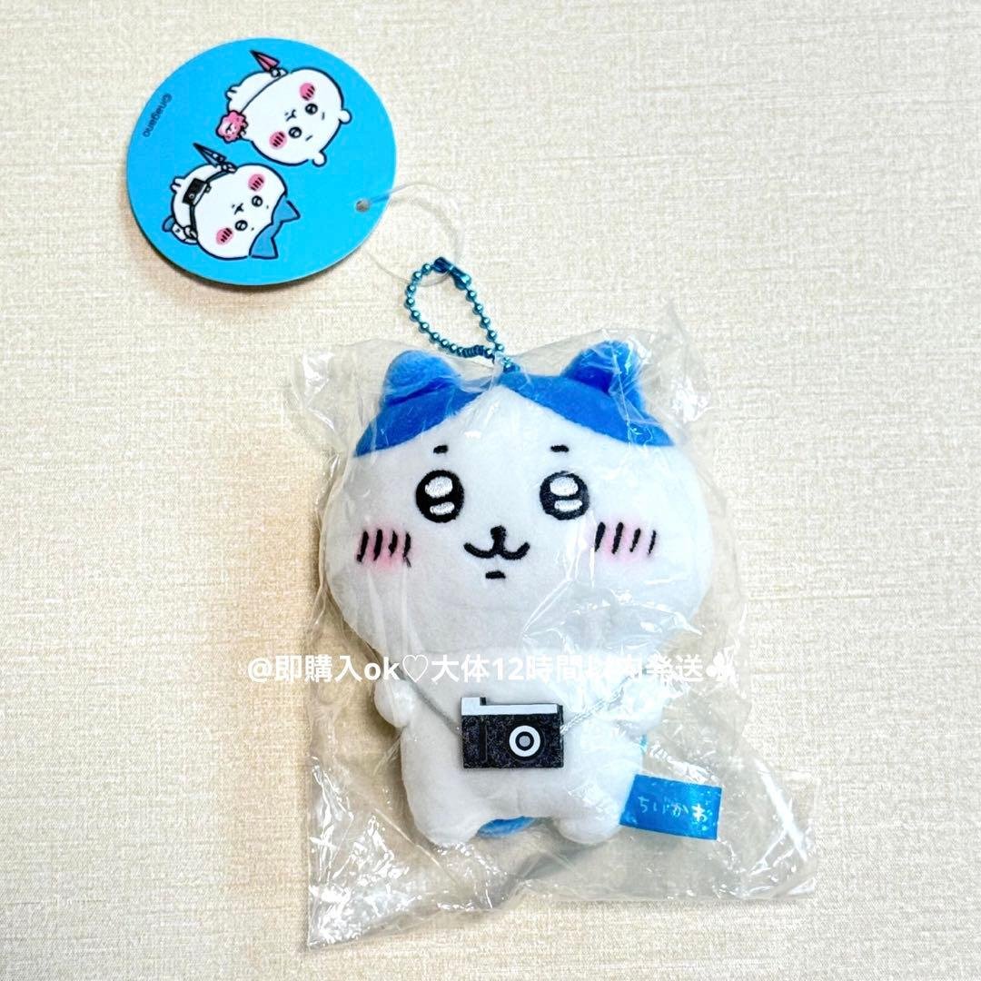 ハチワレ お出かけ楽しみ マスコット キーホルダー ちいかわ 初代 レア ちいかわ おでかけ楽しみ！なぷちミニマスコット（ハチワレ） | ちい