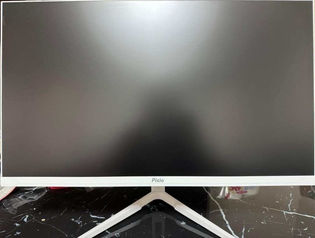 Pixio PX248 Wave White モニター 本体　箱無し PX248WAVEW / ホワイト | 23.8インチ 200Hz FHD FastIPSゲーミング