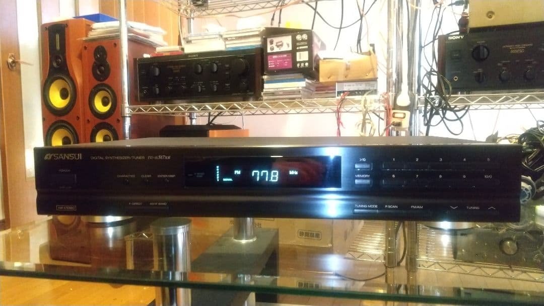 SANSUI TU-α517XR デジタルシンセサイザー ステレオチューナー Sansui TU-717 Stereo Tuner – The Turntable Store