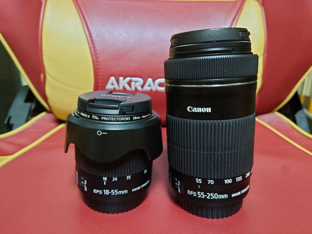 Canon EF-S 18-55mm & 55-250mm レンズセット Canon EF-S 18-55 mm IS and 55-250 mm IS: DPReview | Photography