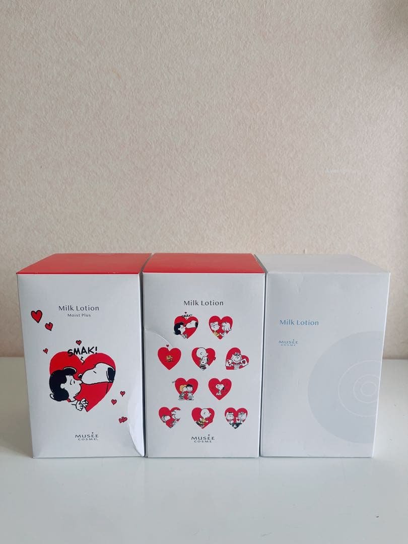 ミュゼ ミルクローション　限定　スヌーピー 3本セット musee-shopping.com