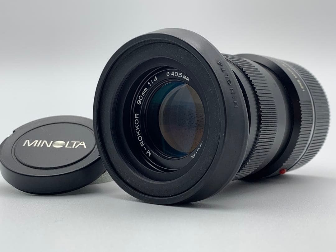 美品 ミノルタ Minolta M-Rokkor 90mm F4 レンズ MINOLTA M-ROKKOR 90mm F4 (CLE) – ねりま中古カメラきつね堂