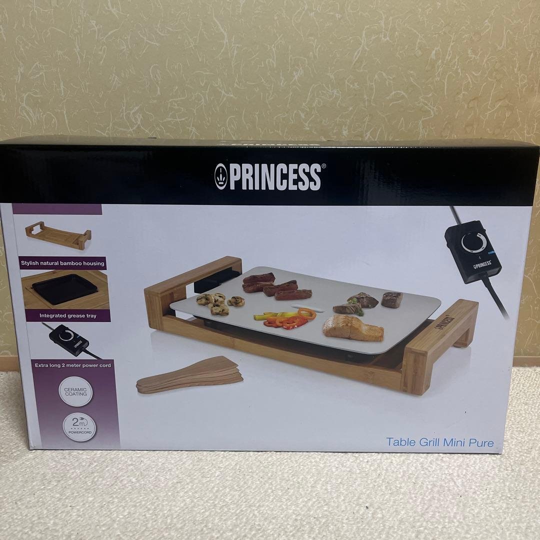 【新品未使用】 PRINCESS Table Grill Mini Pure PRINCESS プリンセス Table Grill Mini Pure(テーブル グリル ミニ