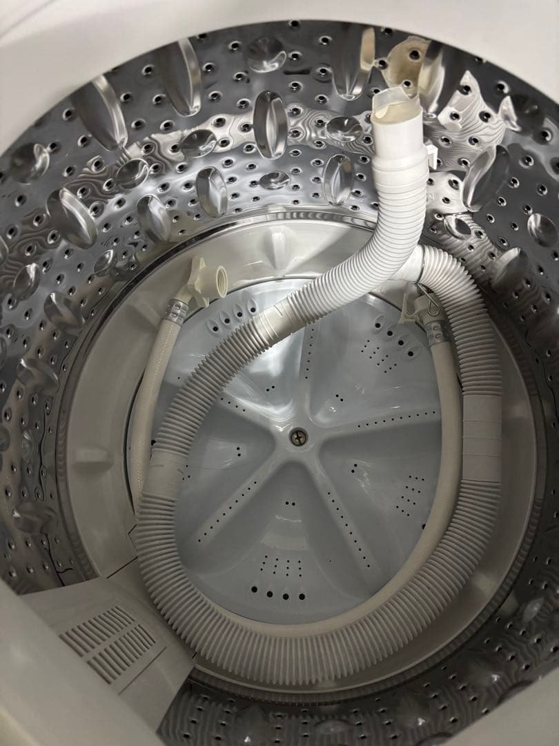 MAXZEN 縦型洗濯機 7.5kg ブラック