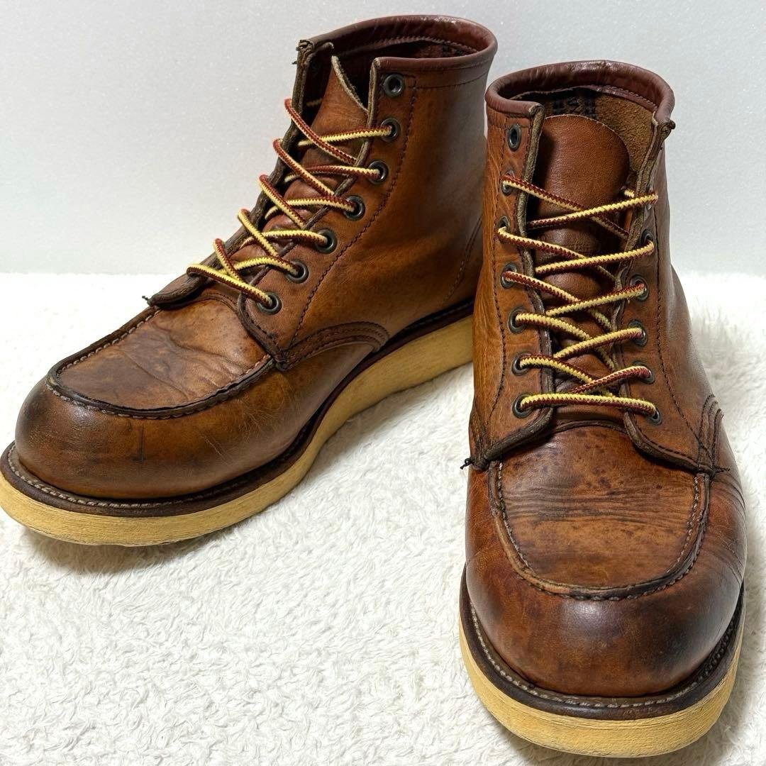 希少 RED WING 875 犬刻印 アイリッシュセッターモックトゥ 97年製