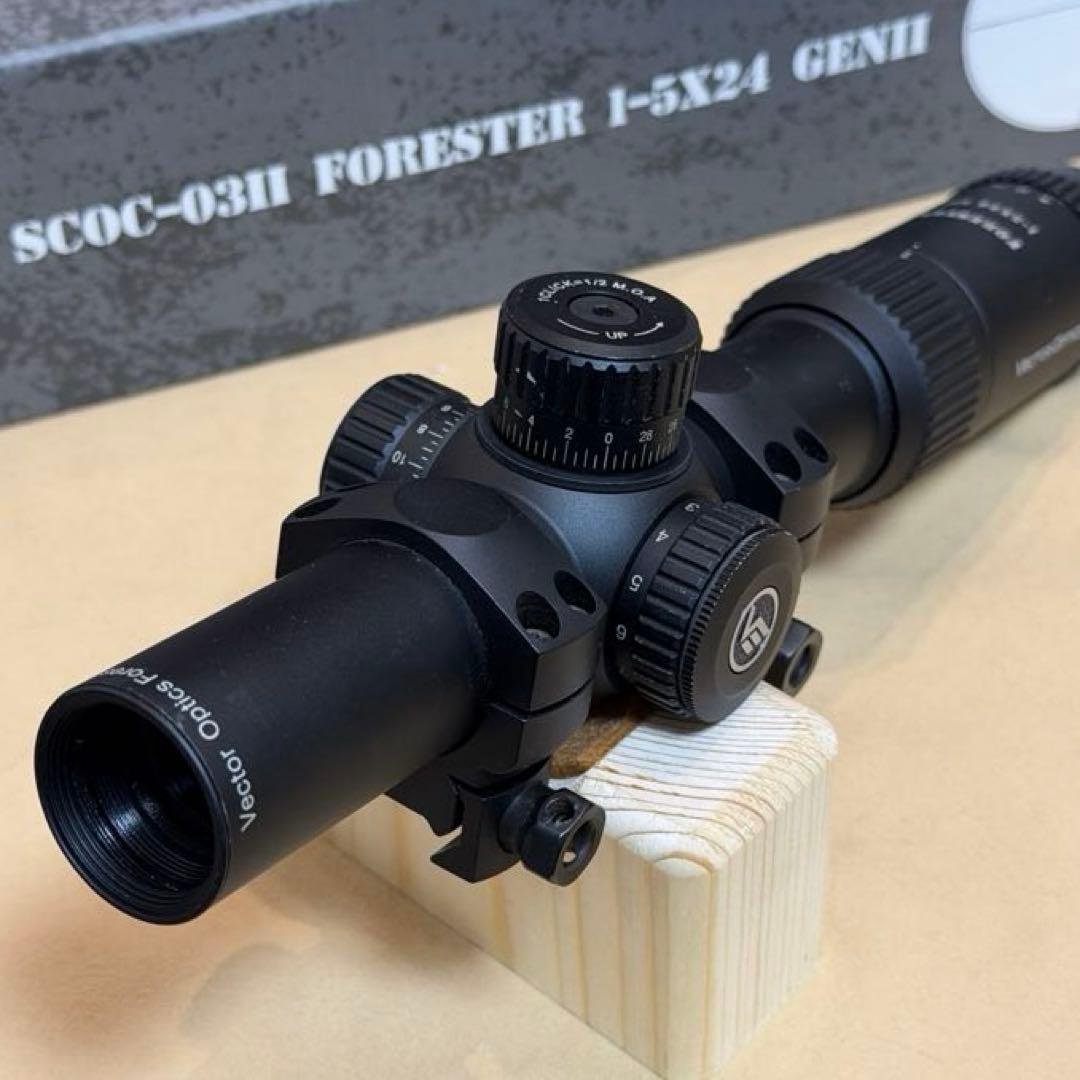 トイガン Vector Optics FORESTER I-5X24 GENII ベクターオプティクス ライフルスコープ Forester 1-5x24 SFP GenII