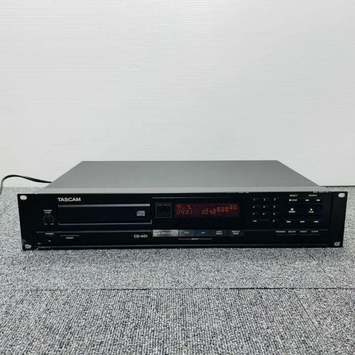 TASCAM タスカム　CDプレーヤー　CD-401 業務用CDプレーヤー TASCAM|CDプレーヤー|【ハードオフ公式通販】オフモール|2013630000105272