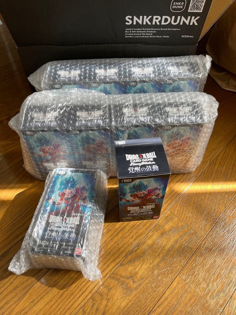 ドラゴンボール カードゲーム フュージョンワールド覚醒の鼓動10BOX ブースターパック 覚醒の鼓動 [FB01] | ドラゴンボールスーパーカード