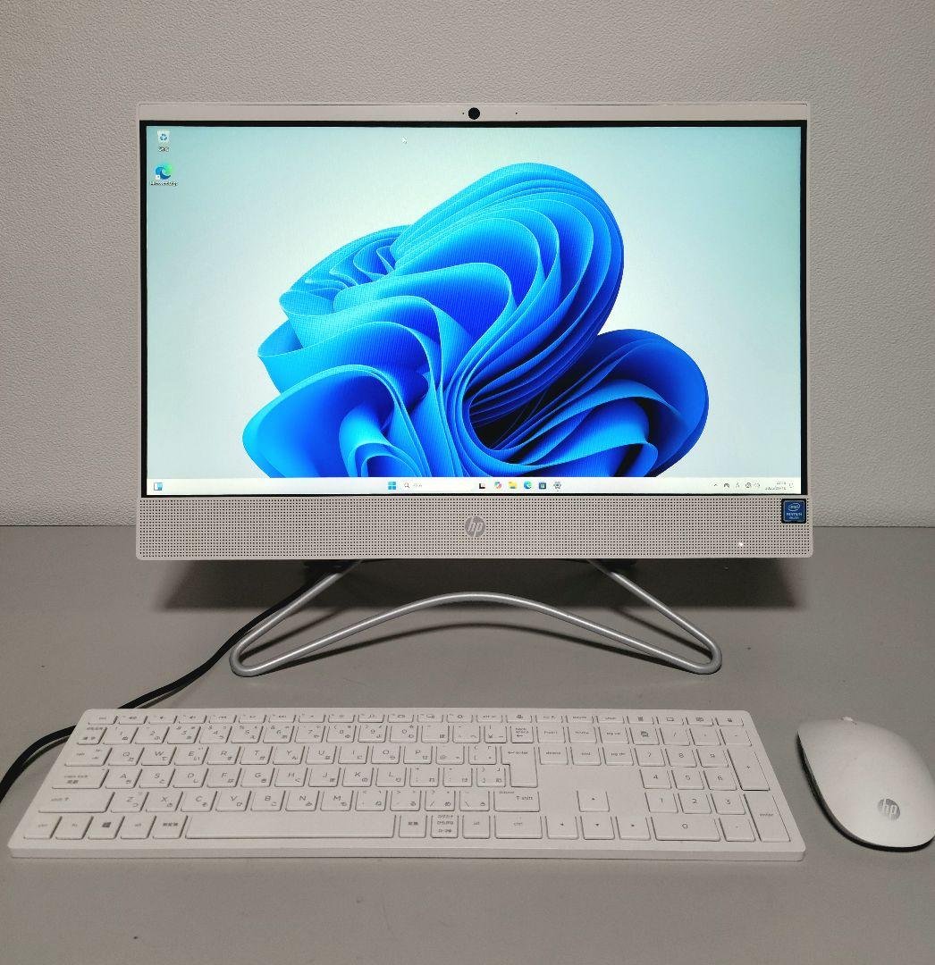 美品　HP All-in-One22-c0016jp 一体型デスクトップパソコン エイチピー HP All-in-One 22-c0016jp Microsoft Office 2019 Pentium