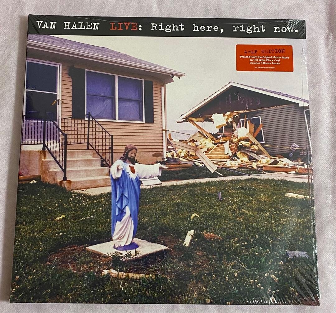 洋楽 VANHALEN LIVE: Right here, right now 4LP Van Halen Live: Right Here, Right Now ‑「アルバム」by ヴァン
