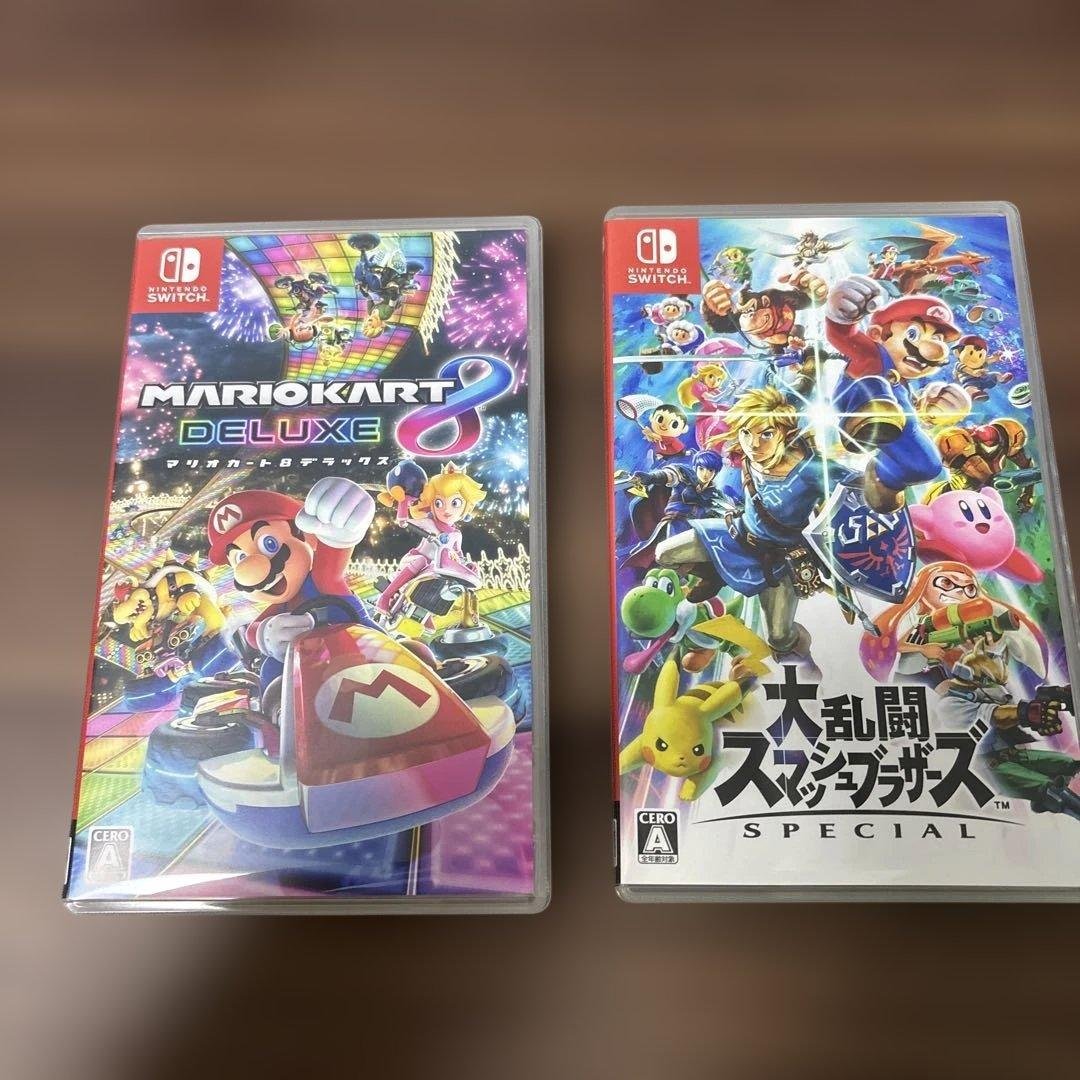 Switch 大乱闘スマッシュブラザーズ 、マリオカート8デラックスセット Nintendo Switch 大乱闘スマッシュブラザーズ マリオカート8デラックス