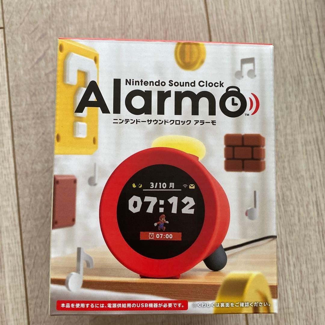 ニンテンドーアラーモ　サウンドクロック Alarmo 任天堂 新品 任天堂の目覚まし時計「Alarmo」が人気のあまりマイニンテンドーストア
