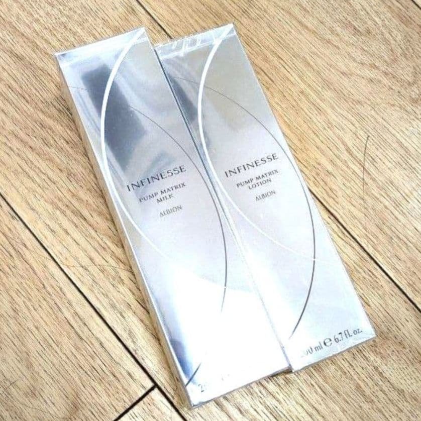 アンフィネス　ミルク&ローション INFINESSE 国内正規品 アルビオン アンフィネス パンプ マトリクス