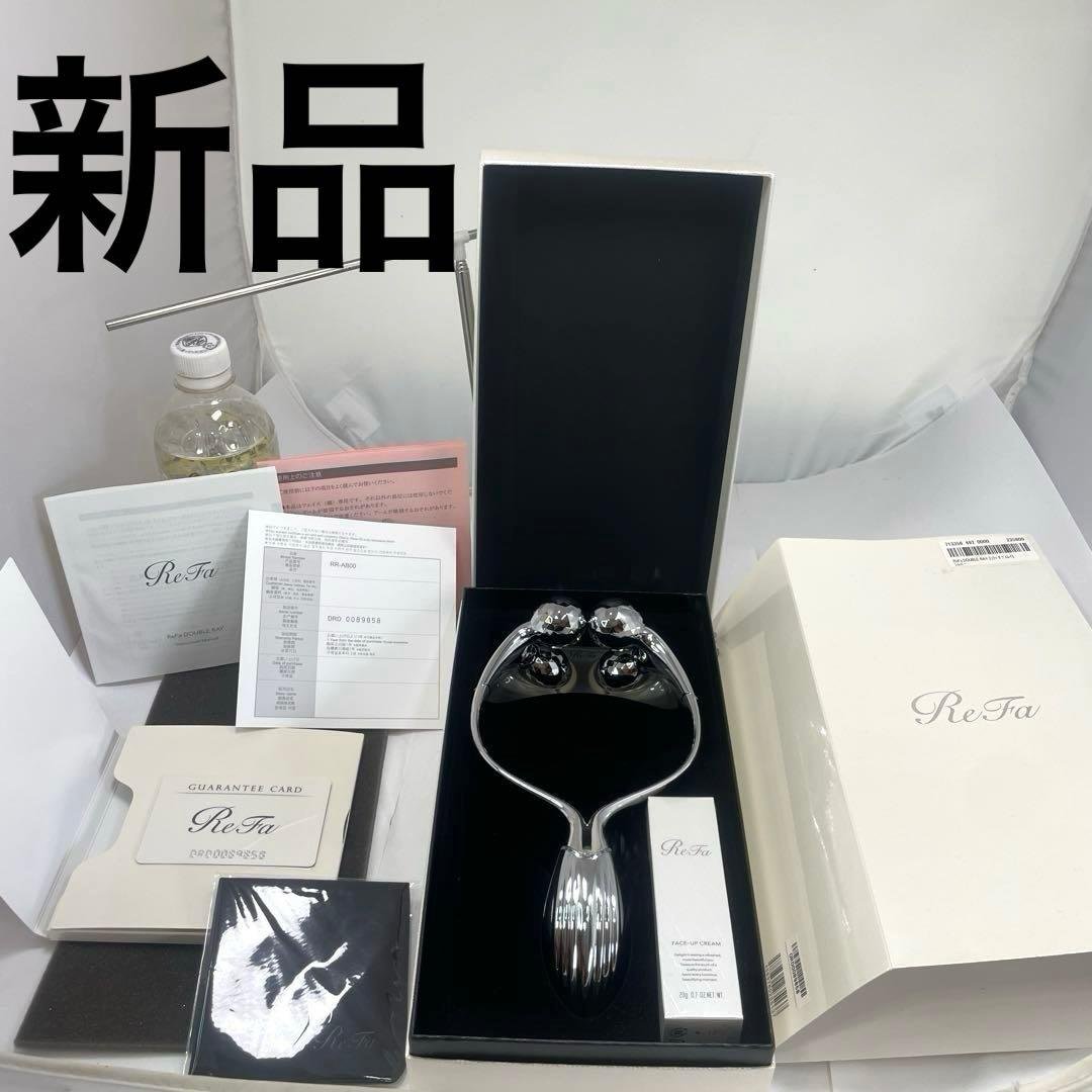 ReFa DOUBLE RAY リファ ダブルレイ　美顔ローラー シルバー ReFa DOUBLE RAY [リファ ダブルレイ] リファ（ReFa） - QVC.jp