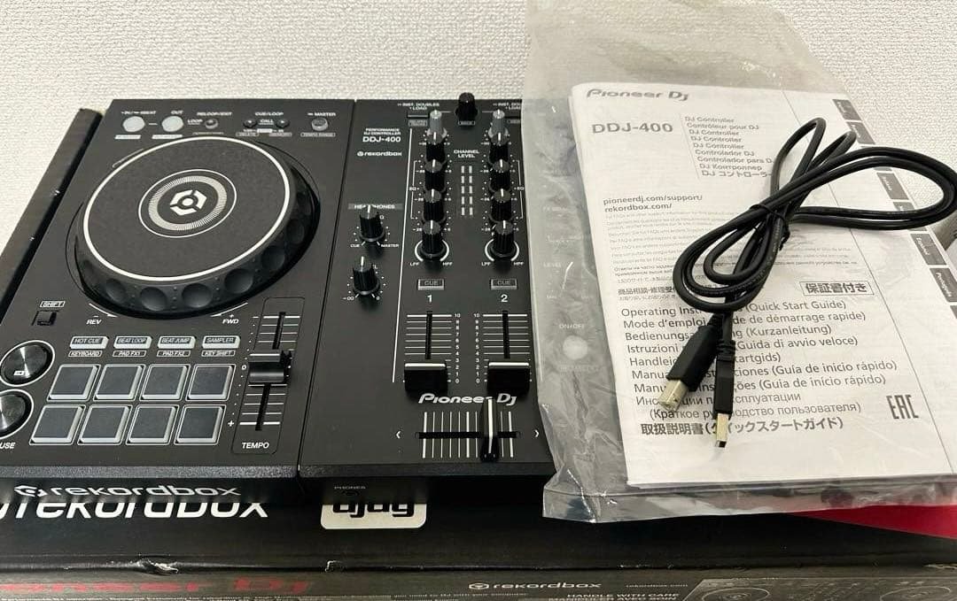 Pioneer DDJ-400 DJコントローラー【ライセンスキー有】 Pioneer DJ DDJ-400 | rekordbox dj 専用2チャンネルDJコントローラー