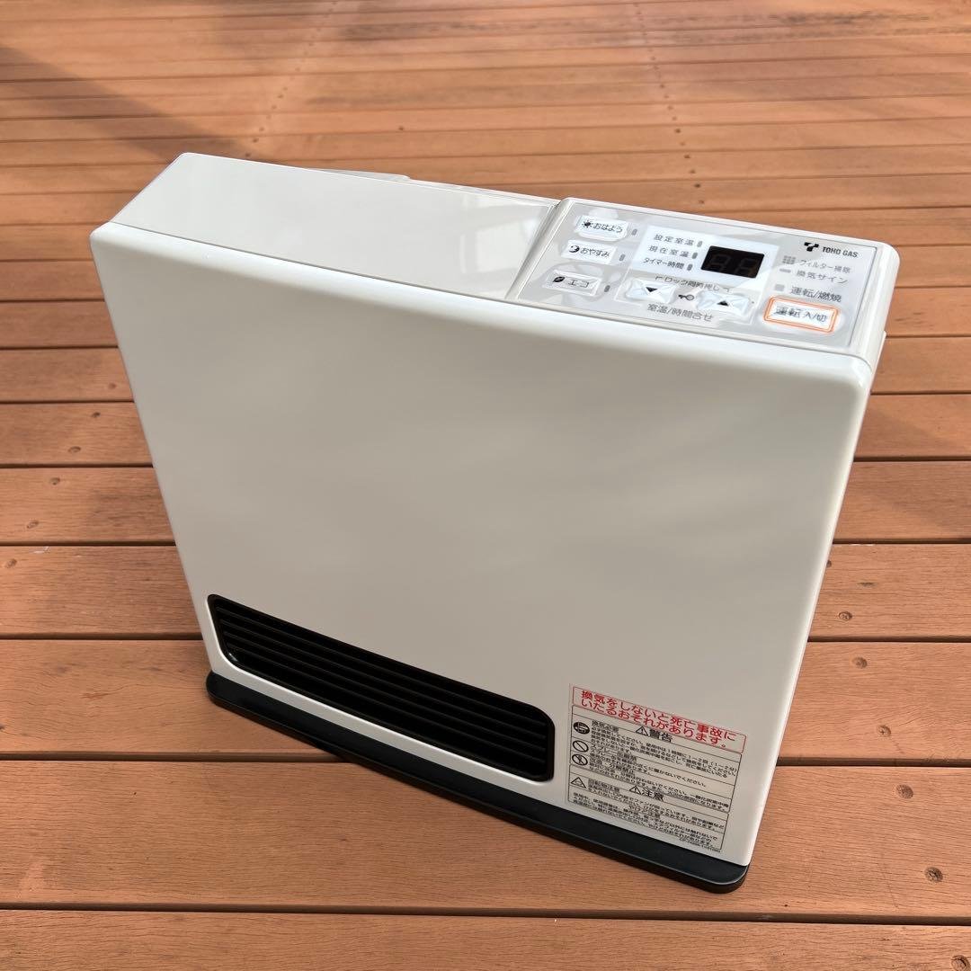 s*t様 ガスファンヒーター リンナイ 未使用　高さ38×幅40×奥行18　都市 リンナイ（Rinnai） ガスファンヒーター ホワイト RC-U5801PE-WH